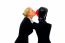 Kissing Businesswoman