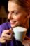 Woman Drinking Coffee