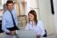 Businesspeople In Kitchen