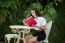 Thai Adult Student University Beautiful Girl Reading Red Book