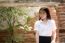 Thai Adult Student University Uniform Beautiful Girl Relax And Smile