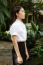 Thai Adult Student University Uniform Beautiful Girl Relax And Smile