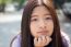 Portrait Of Thai Student Teen Beautiful Girl Happy And Relax