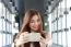 Portrait Of Thai Adult Beautiful Girl Using Her Smart Phone Selfie