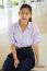 Portrait Of Thai High School Student Uniform Teen Beautiful Girl Happy And Relax