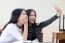 Two Asia Thai Teen Best Friends Girls Make Picture Selfie Pic