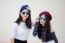 Two Asia Thai Teen Best Friends Girls Smile And Funny