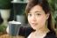 Portrait Of Thai Adult Women Office Beautiful Girl Drinking Coffee