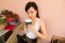 Portrait Of Thai Adult Women Office Beautiful Girl Drinking Coffee