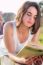 Girl Reading Book Outdoors