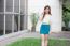 Portrait Of Thai Student University Beautiful Girl Using Her Smart Phone