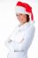 Female Santa With Hat