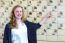 Dutch Teenage Girl Pointing Finger At Periodic Table