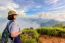 Tourist Teen Girl On Phu Chi Fa Mountain