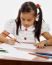 Young Girl Drawing Picture