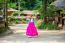 Woman With Hanbok,the Traditional Korean Dress