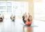 Asian Woman Doing Yoga Indoors