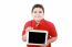 Boy Holding Tablet Computer