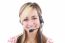 Call Center Lady With Headset