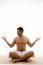 Man In Yoga Pose