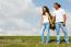 Couple Standing By Holding Hands