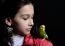 Girl With Budgie