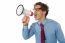 Businessman Using Megaphone