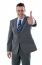 Businessman With Thumbs-up