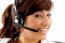 Smiling Customer Service Agent