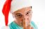 Surgeon Wearing Christmas Hat