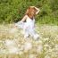 Young Woman In Meadow