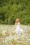 young Woman In Meadow