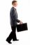 Businessman Holding Briefcase