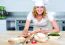 Woman Preparing Healthy Food