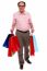 Man Carrying Shopping Bags