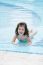 Little Girl In Pool