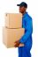 Male Holding Cardboard Box