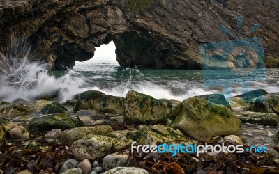 01589_stairholelulworth Stock Photo