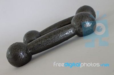 1 Kilo Weights Stock Photo