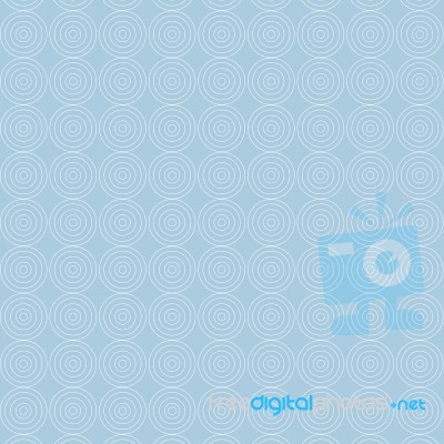 15pattern Of Blue Geometric Shapes In Japanese Style Stock Image