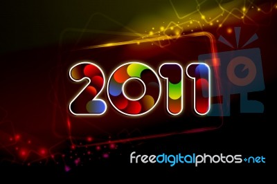 2011 Multicolor Stock Image