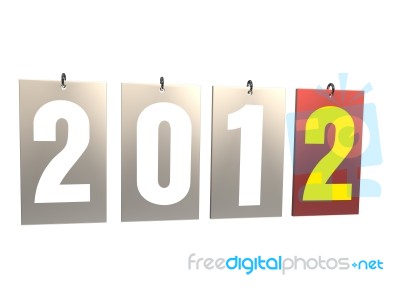 2012 Stock Image