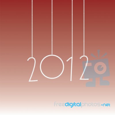 2012 New Year Stock Image