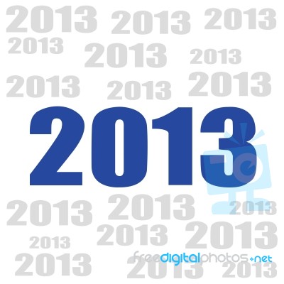 2013 Background Stock Image