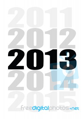 2013 Coming Soon Stock Image