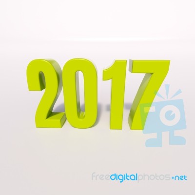 3d 2017 Stock Image