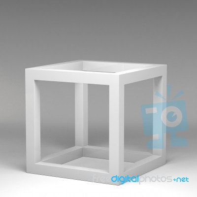 3d Basic Geometric Shapes Stock Image