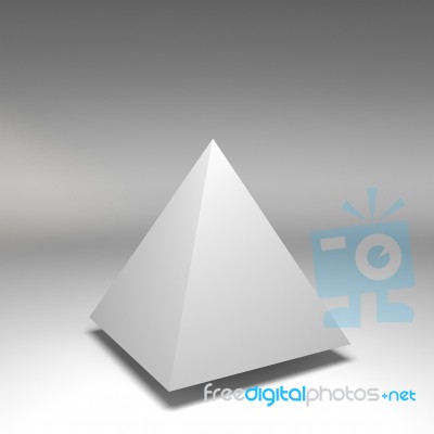 3d Basic Geometric Shapes Stock Image