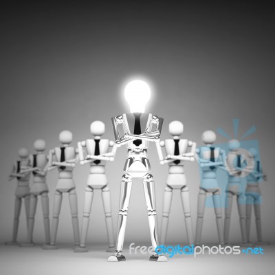 3d Business People Team Stock Image