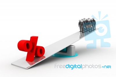 3d Businesspeople Is Falling Due To Bad Results Business Stock Image